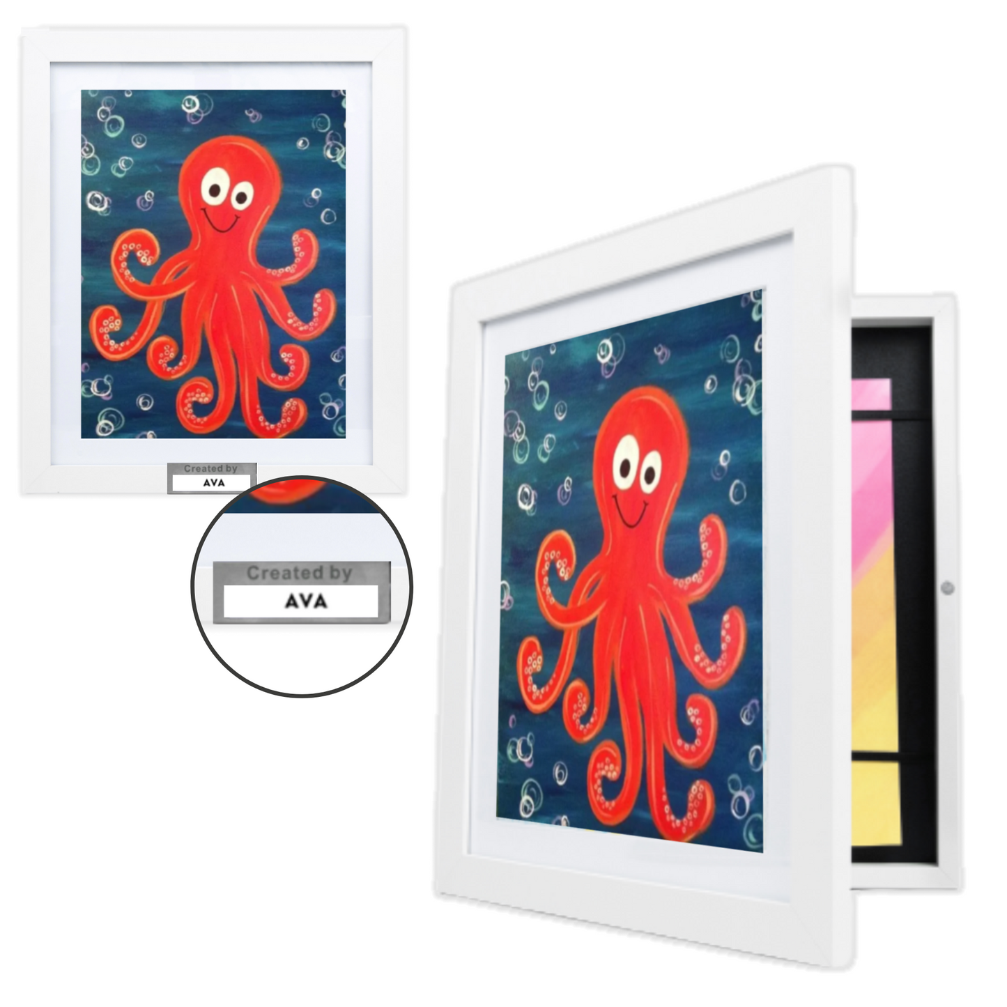 Kids Art Frames....The best way to showcase your Little Picasso's artwork